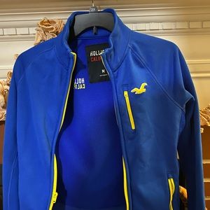 Holister California jacket Boys Medium Blue